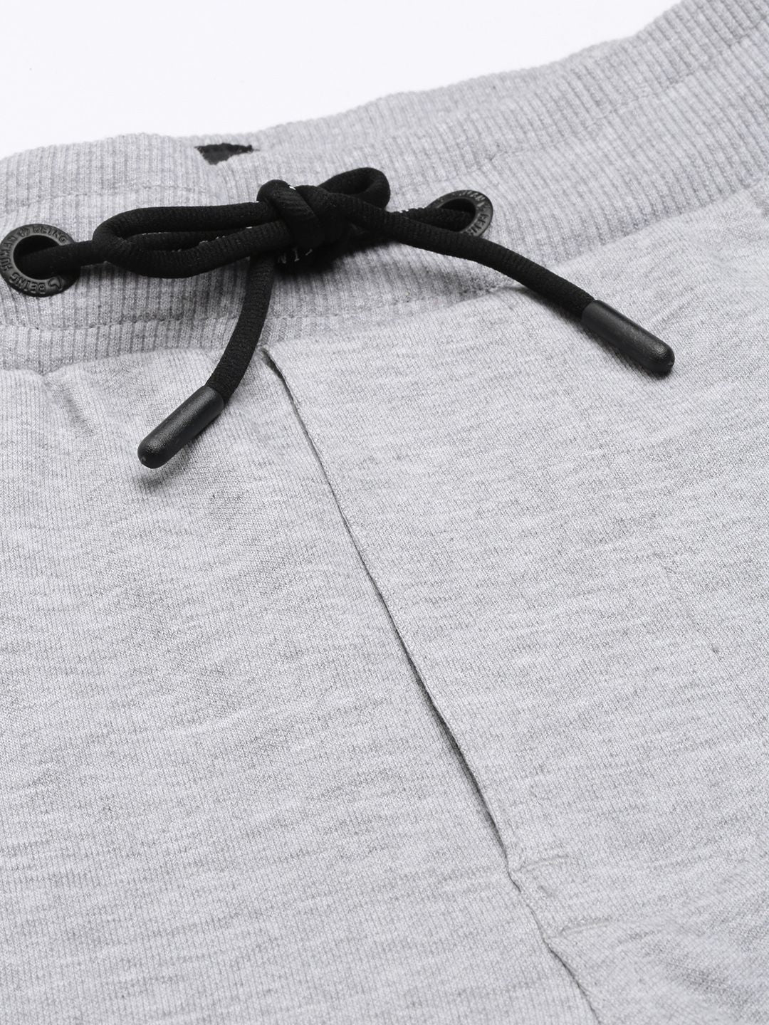 Being Human Men Mid-Rise Joggers With Patchwork Detail On Knees