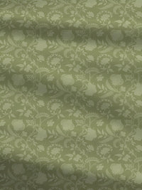 MYTRIDENT Green 2 Pieces Floral Pure Cotton Rectangle Pillow Covers