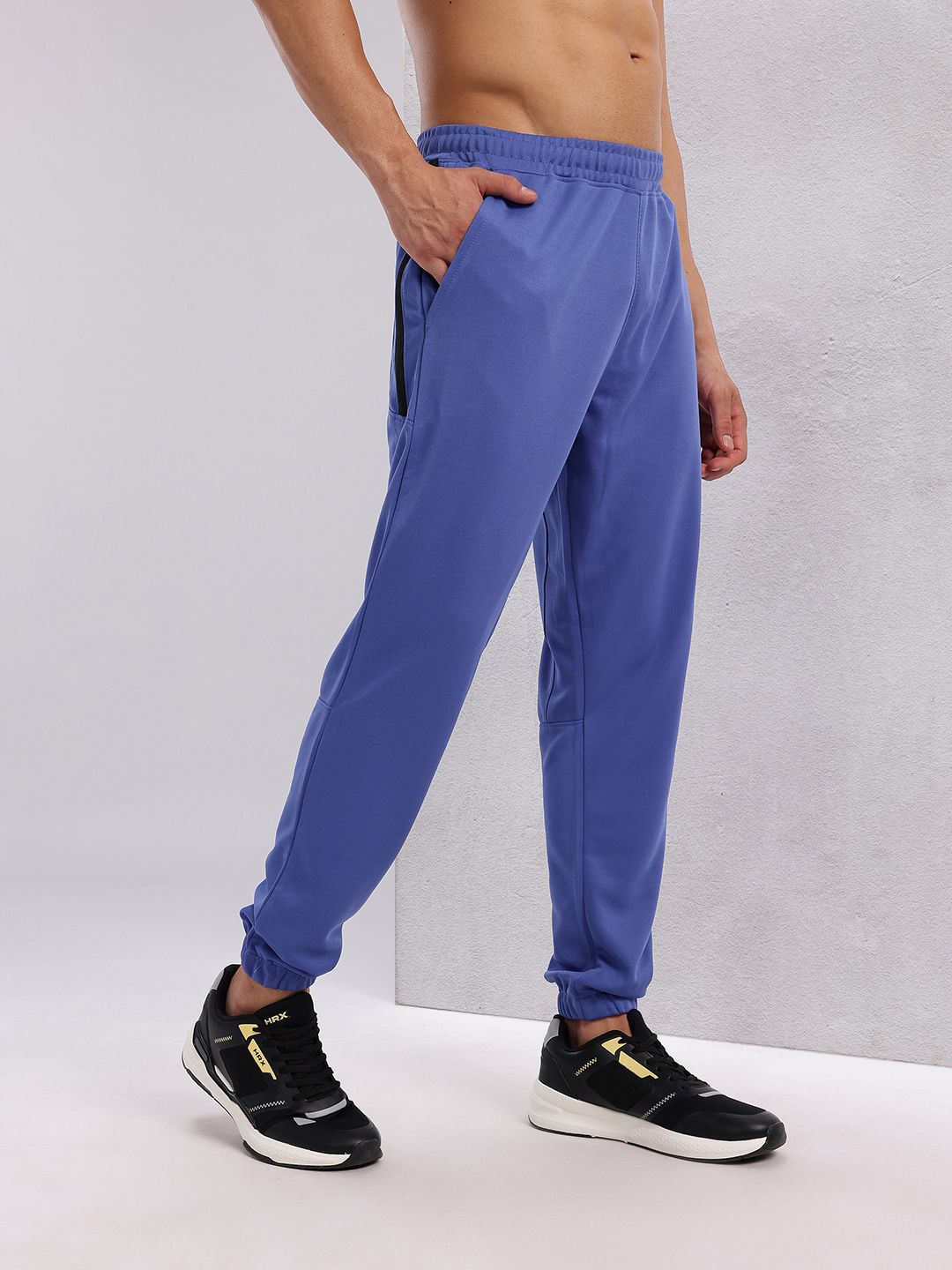 HRX by Hrithik Roshan Men Mid-Rise Rapid-Dry Regular Fit Running Joggers