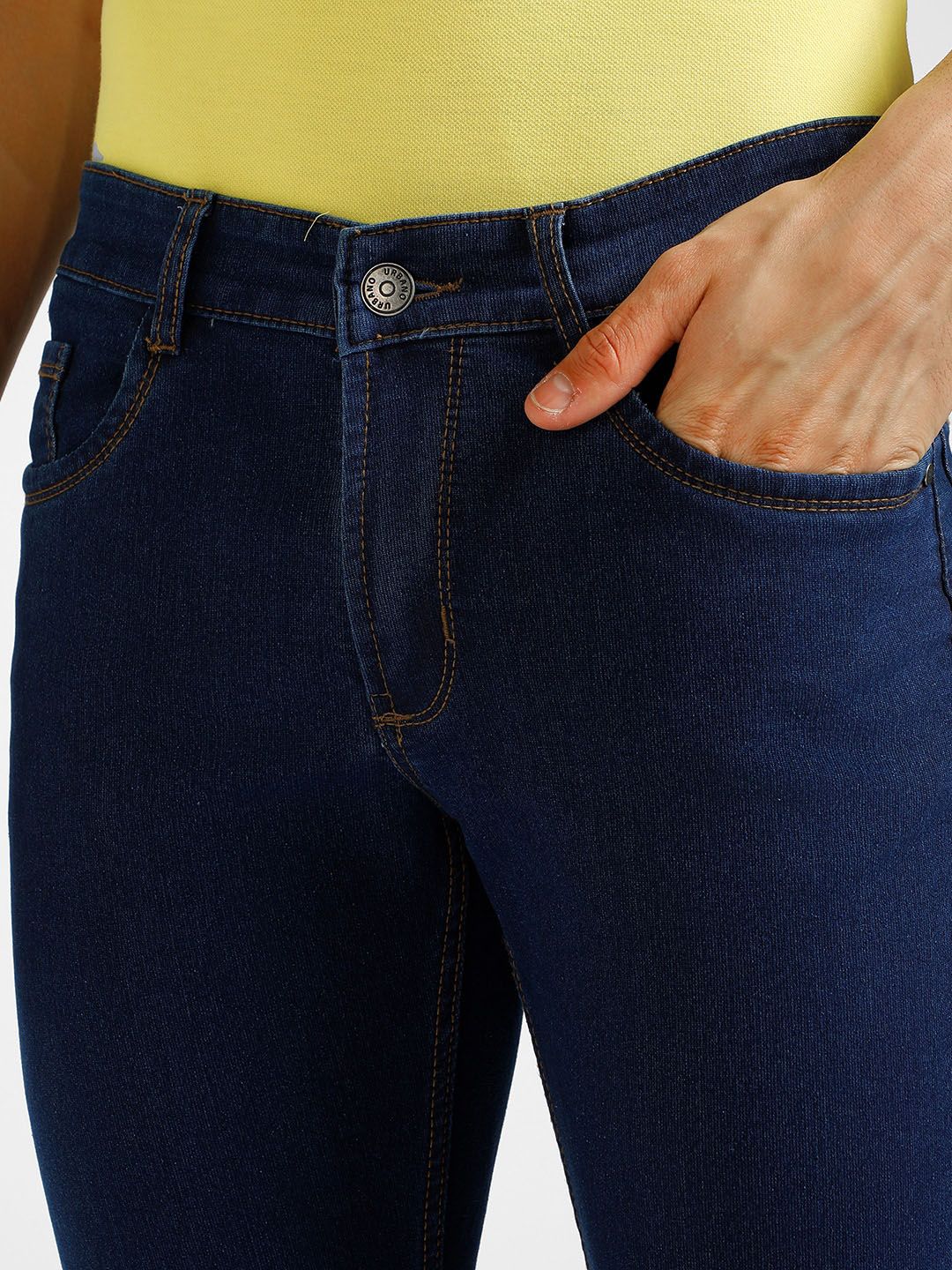 Urbano Fashion Men Slim Fit Stretchable Cotton Jeans