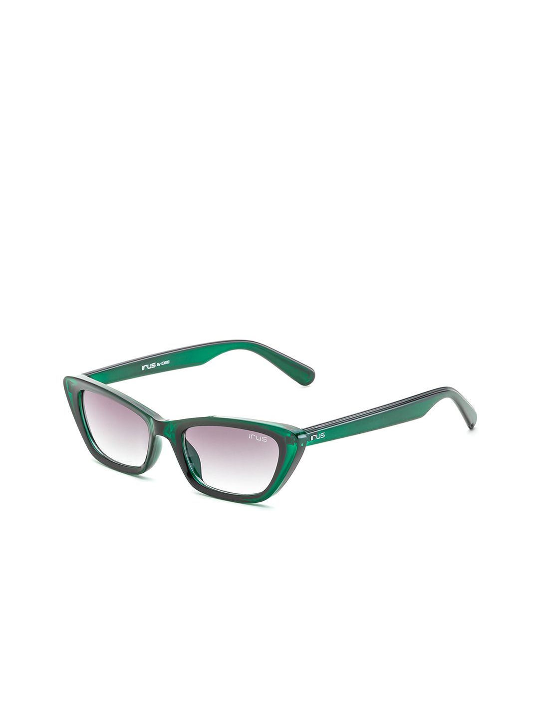 Irus oleh idee wanita cermin mata hitam cateye dengan lensa dilindungi UV IRS1210C5SG