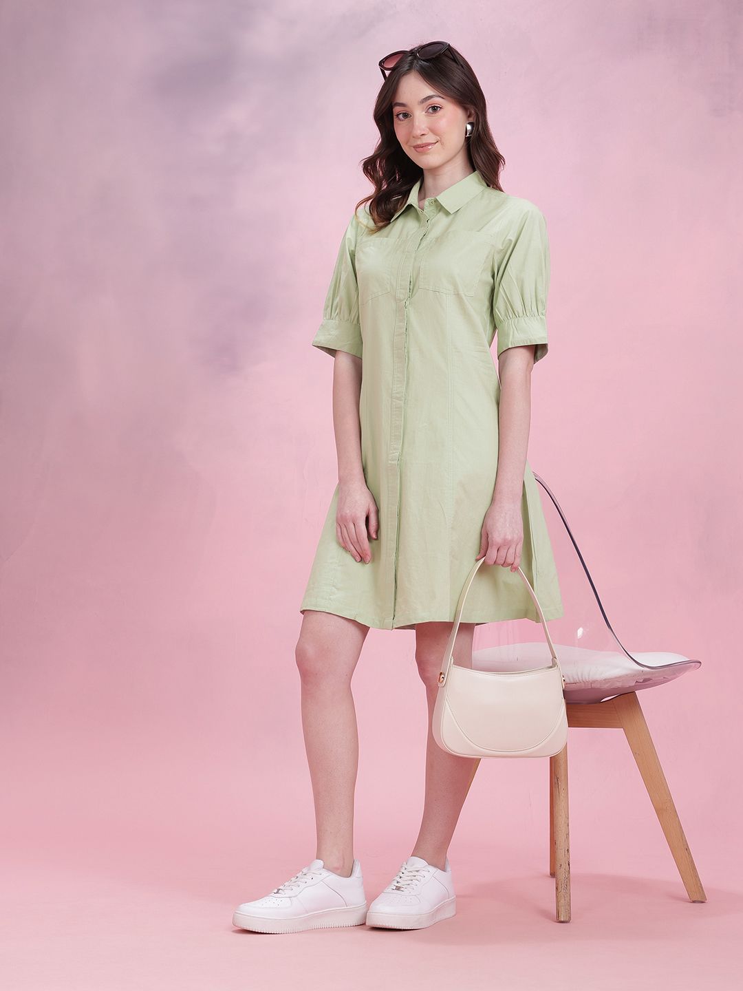 DressBerry Pure Cotton Shirt Dress