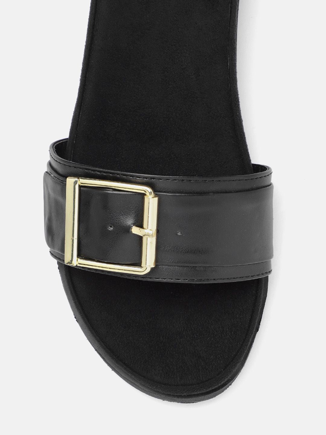 Lino Perros Women Open Toe Flats with Buckles