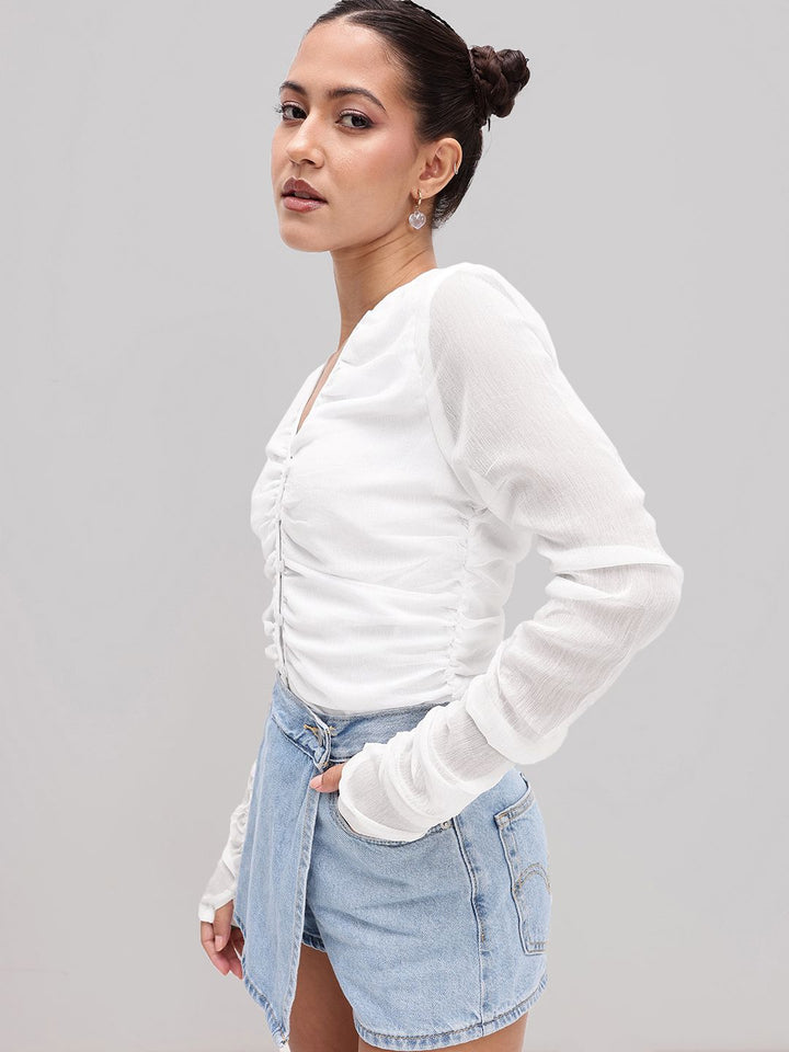 DressBerry Midsummer Night's Dream Ruched Top