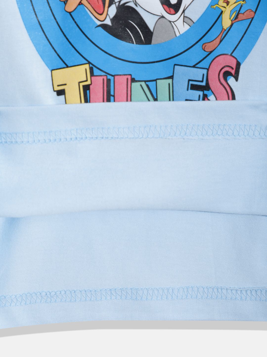 Happy Faces Boys Looney Tunes Printed Pure Cotton T-shirt