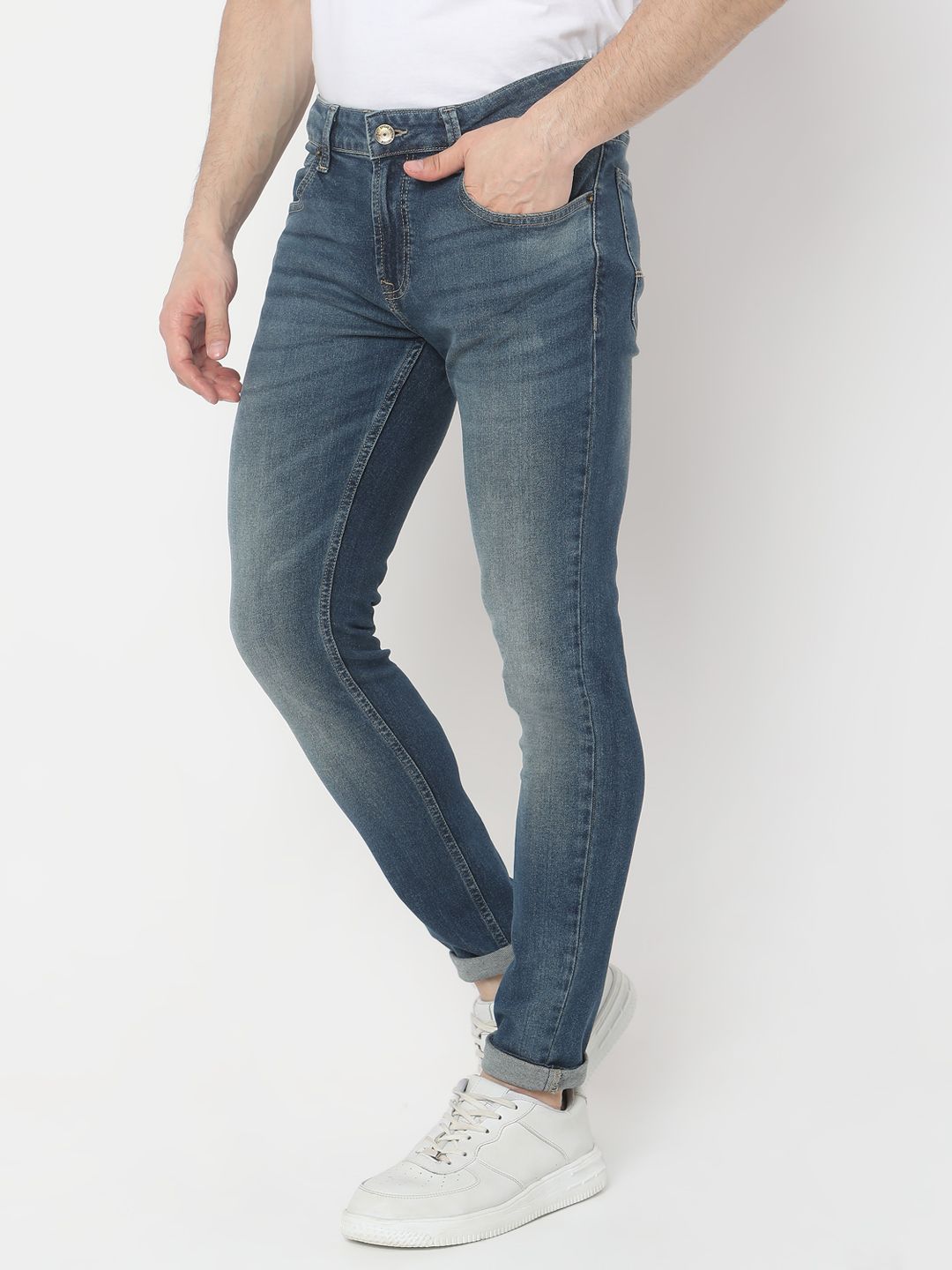 SPYKAR Men Super Skinny Fit Stretchable Jeans