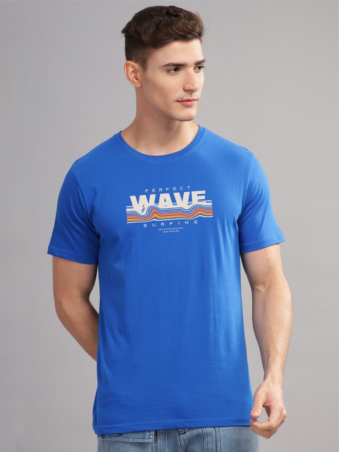 ADRO Men Printed T-shirt
