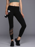 HRX by Hrithik Roshan Women Rapid-Dry Antimicrobial Finish Training Tights