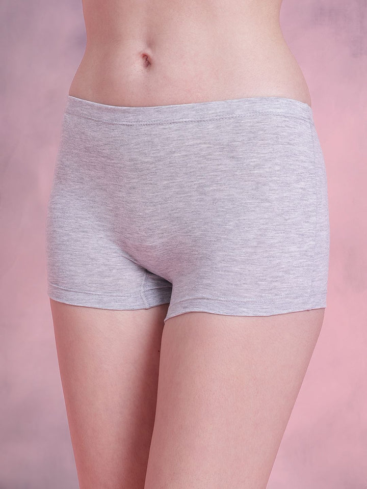DressBerry Pack of 3 Solid Boy Shorts DRM-DB-PAN03D-TBC