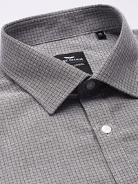 Park Avenue Self Design Slim Fit Textured Formal Shirt