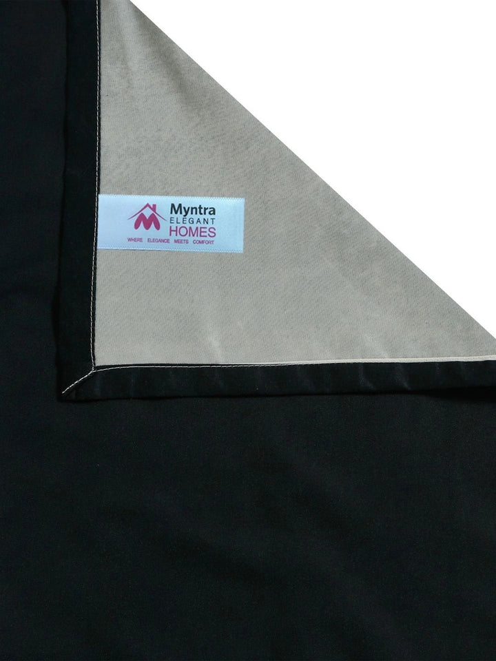 Myntra Elegant Homes Green & Black 400 TC King Bedsheet with 2 Pillow Covers
