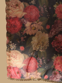 Indo Era Women Ethnic Motifs Embroidered Regular Kurta with Trousers & With Dupatta