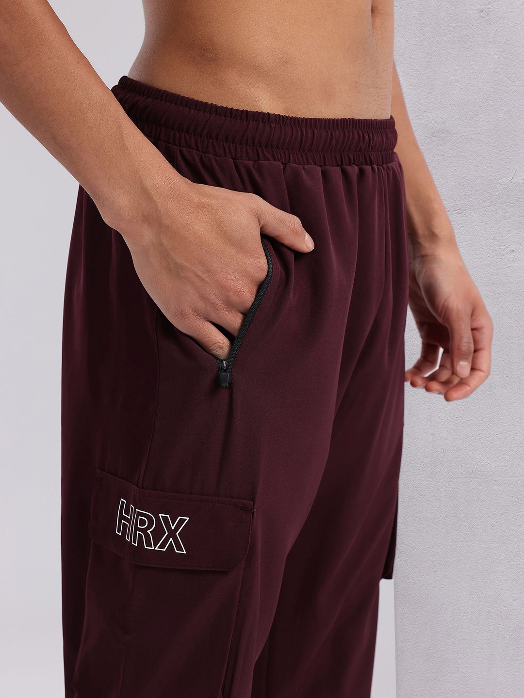 HRX by Hrithik Roshan Men Cargo Style Training Track Pants