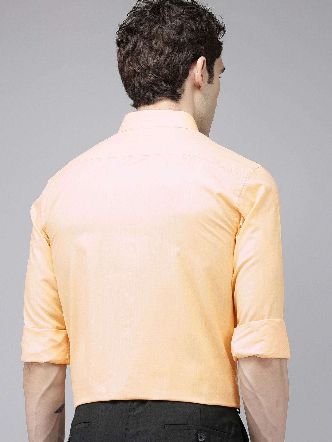 Park Avenue Slim Fit Cutaway Collar Formal Shirt
