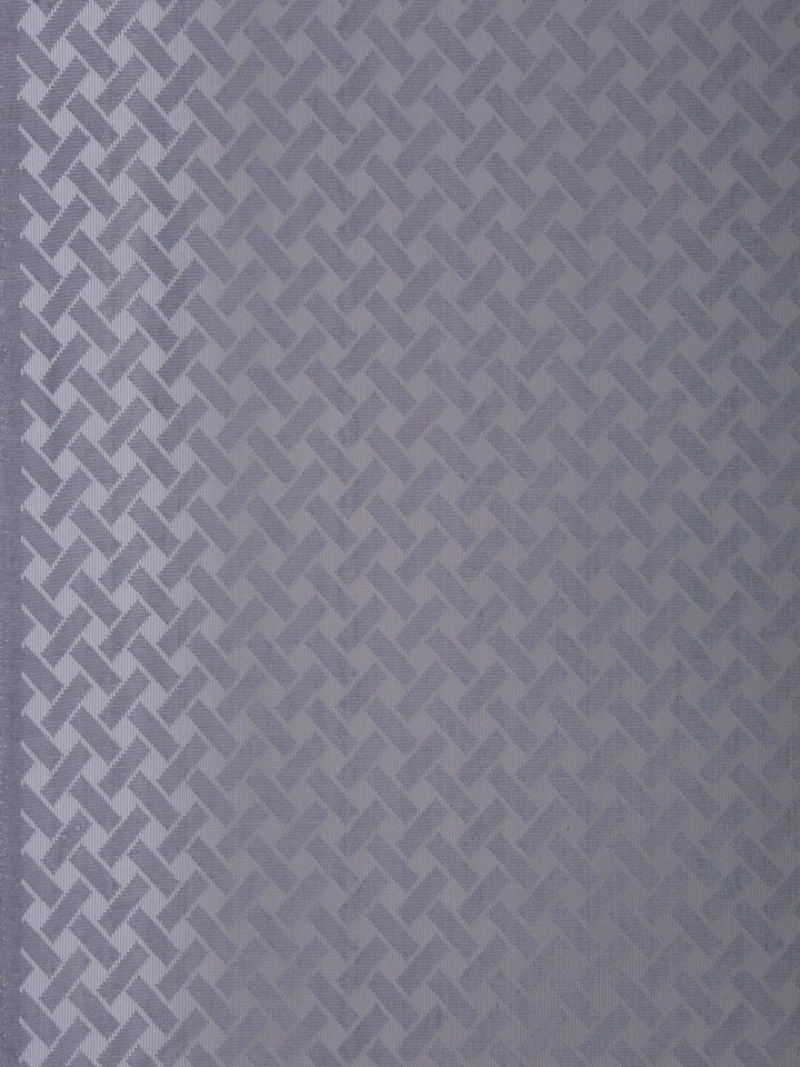 HOSTA HOMES Grey Geometric Long Door Curtain