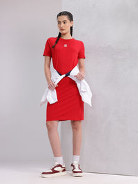 HRX by Hrithik Roshan Lifestyle Midi T-shirt Dress