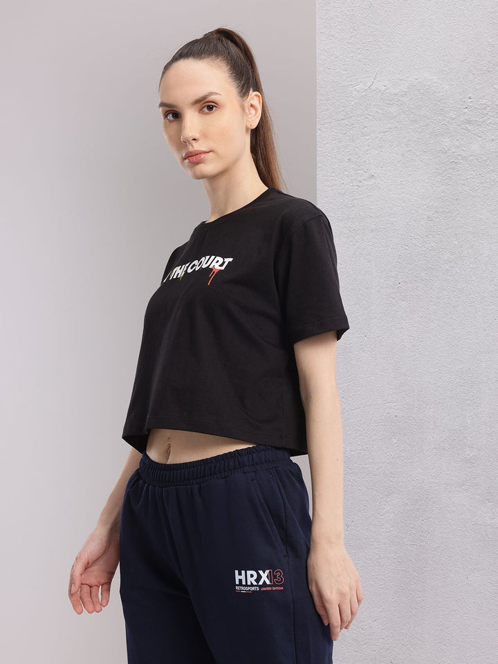 HRX by Hrithik Roshan Women Typography Printed T-shirt