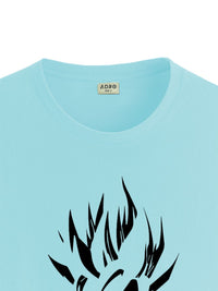 ADRO Men Typography Printed Raw Edge T-shirt