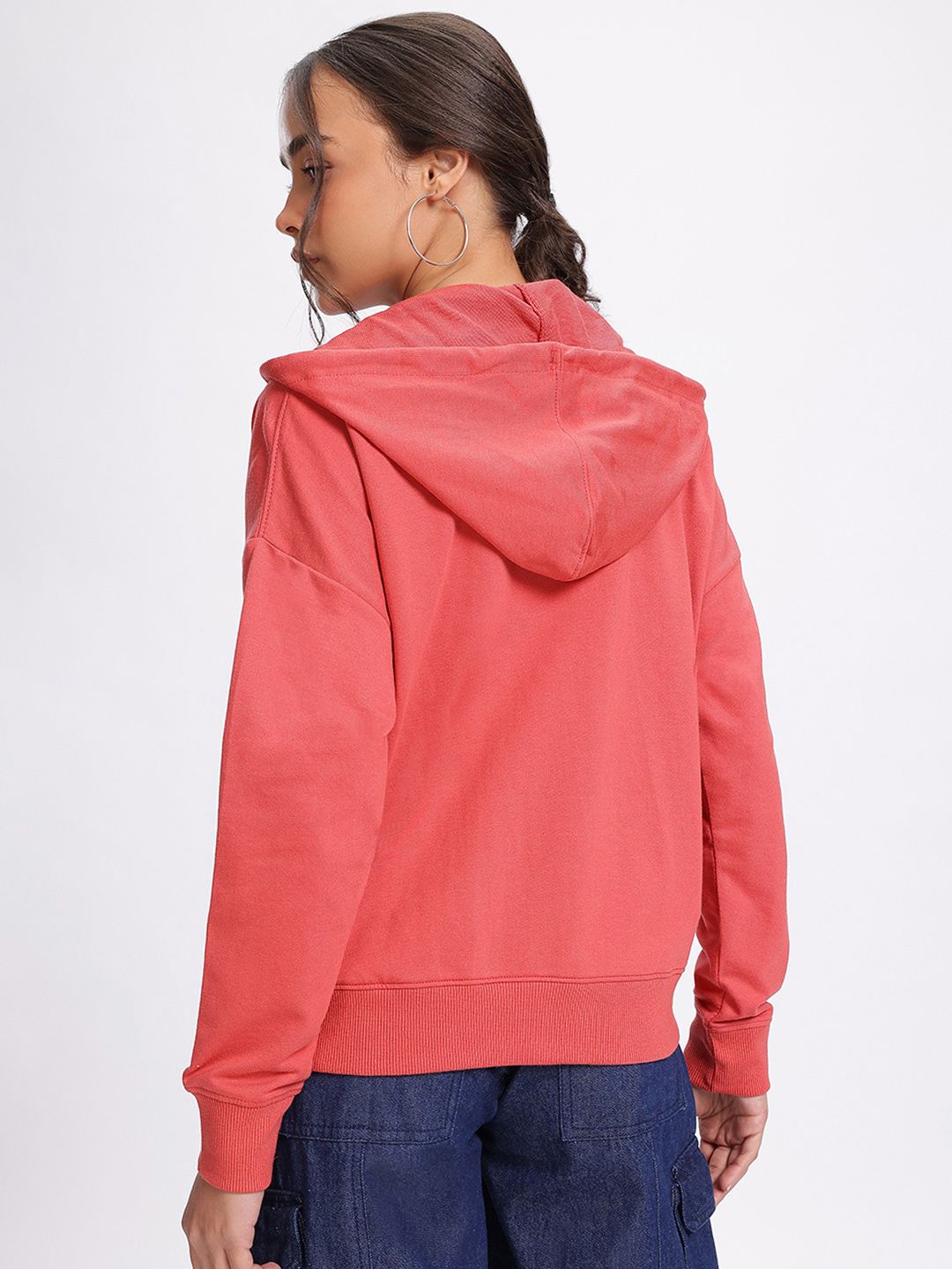 DressBerry Savage Statements Printed Hooded Sweatshirt