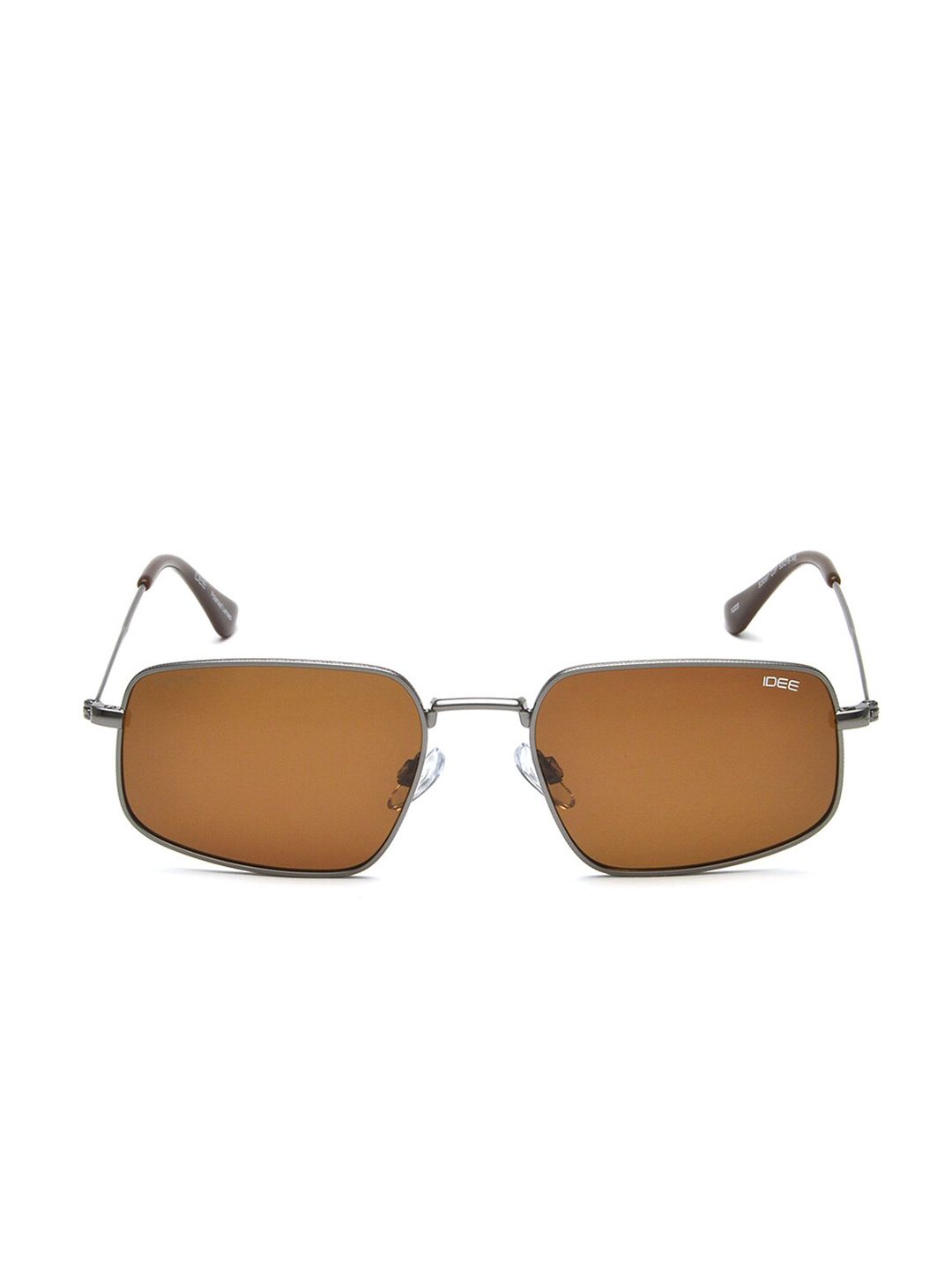 Idee Men Sectangle Sunglasses dengan lensa lensa terpolarisasi dan UV IDS3097C3PSG
