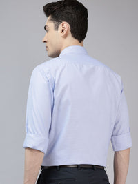 Park Avenue Self-Design Slim Fit Formal Shirt