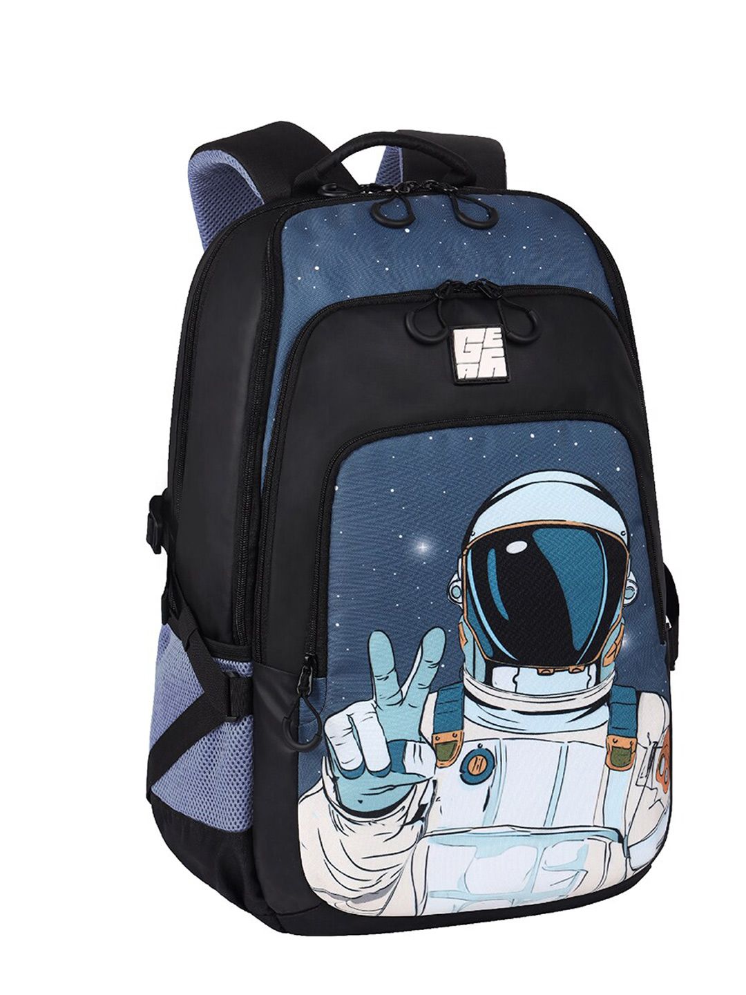 Gear Boys Astronomer Printed Backpack with Compression Straps