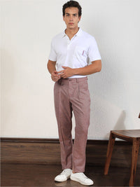 RARE RABBIT Men Mirim Polo Collar Slim Fit Pure Cotton T-Shirt
