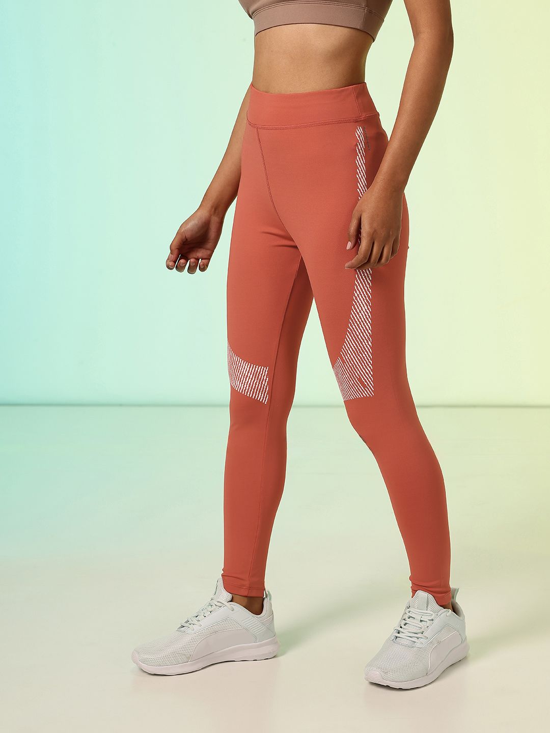 HRX by Hrithik Roshan Women Printed Rapid-Dry Training Tights