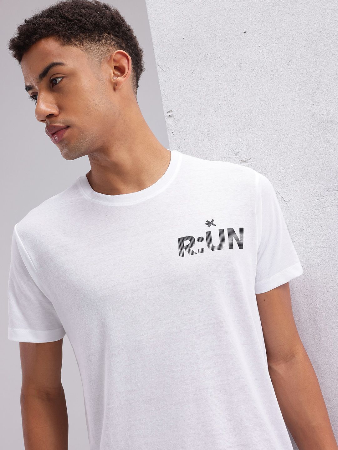 HRX by Hrithik Roshan Typography Printed Running T-shirt