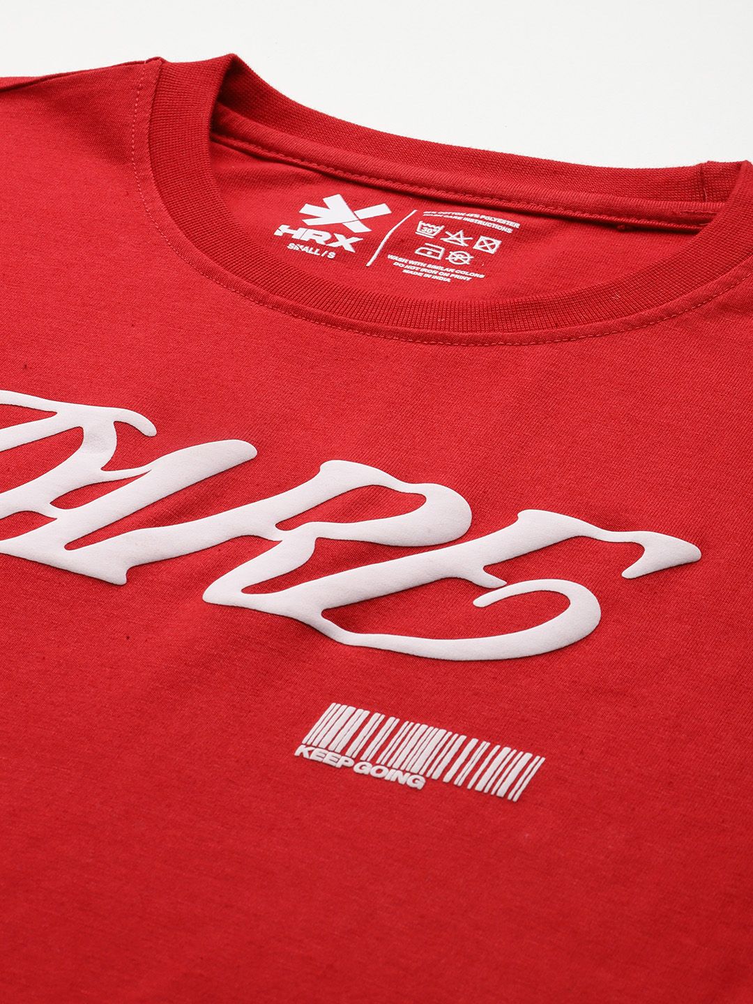 HRX by Hrithik Roshan Typography Printed T-shirt