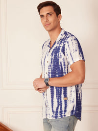 DENNISON  Smart Block Printed Casual Shirt