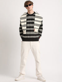 THE BEAR HOUSE Striped Pullover Sweatshirt