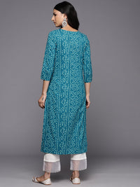 Varanga Bandhani Printed Gotta Patti Pure Cotton Kurta