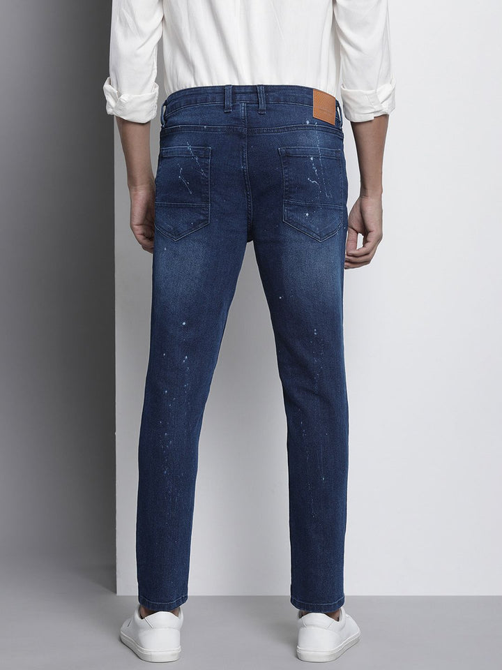 The Indian Garage Co Men Highly Distressed Light Fade Stretchable Jeans