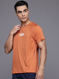 HRX by Hrithik Roshan Men Printed Rapid-Dry Training T-shirt