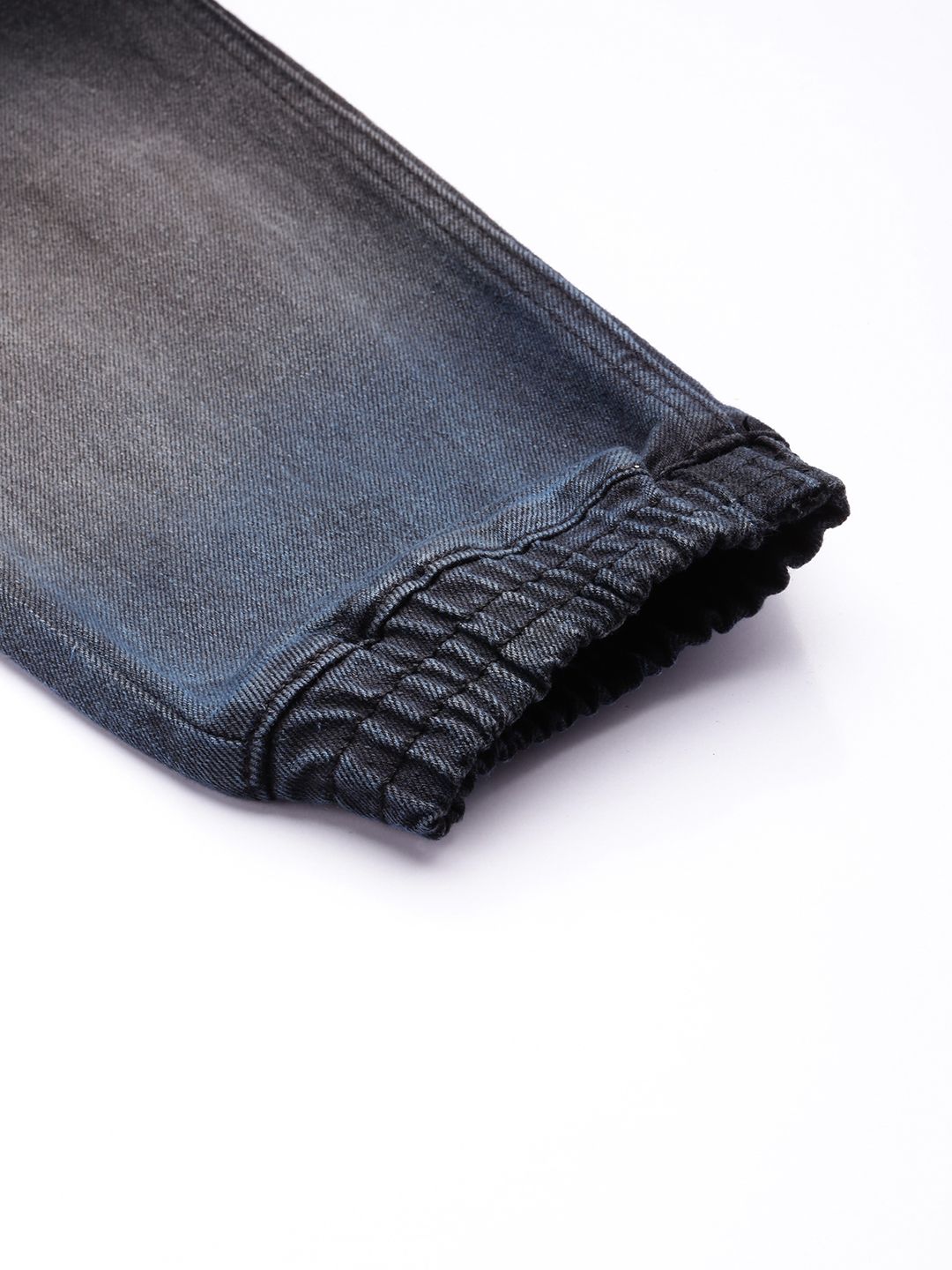 The Indian Garage Co Men Light Fade Ombre Stretchable Jogger Jeans