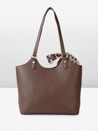 all about you Structured Shoulder Bag with Bow Detail