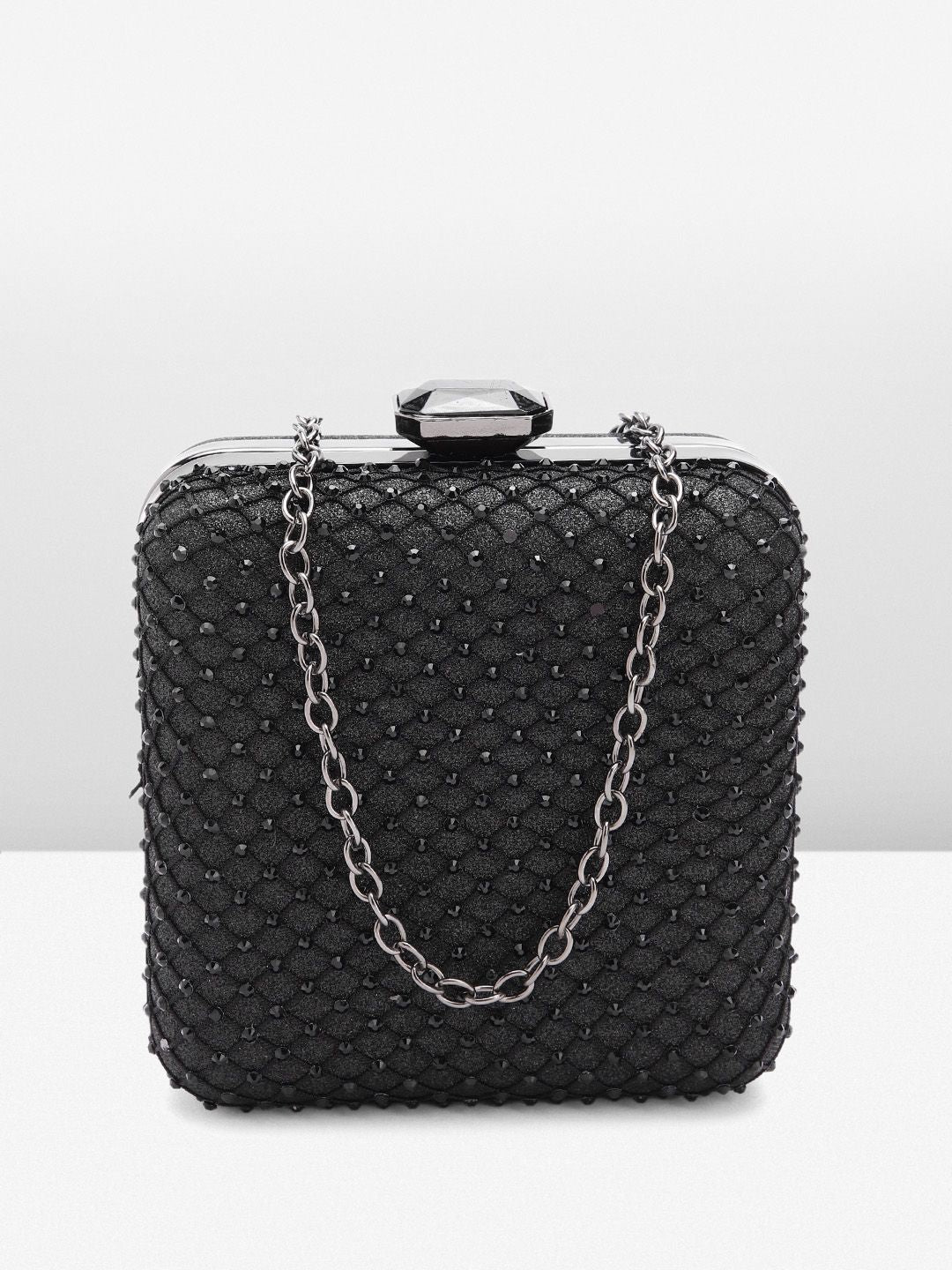 Lino Perros Embellished Party Box Clutch