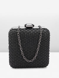 Lino Perros Embellished Party Box Clutch