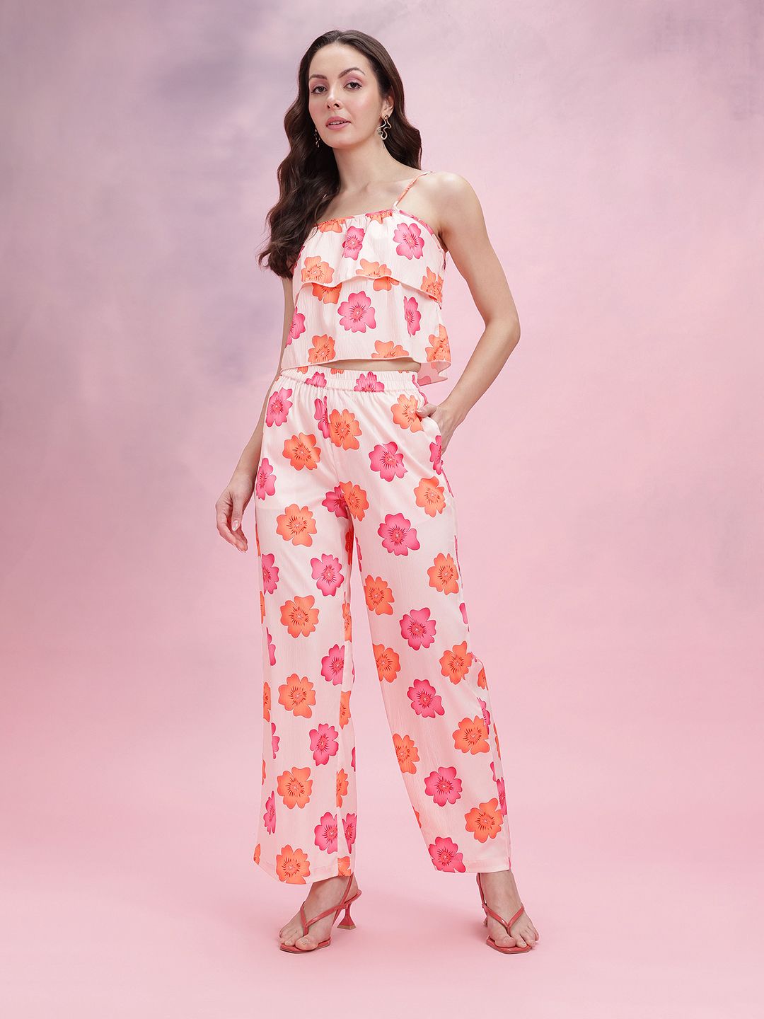 DressBerry Floral Printed Co-Ords