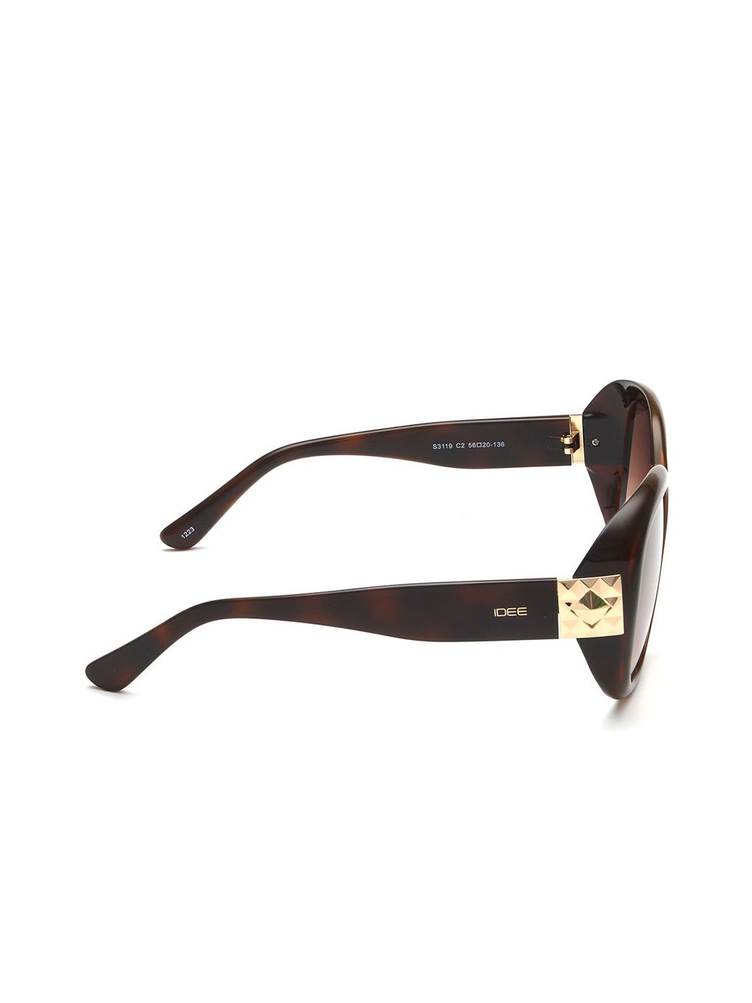 IDEE Women Square Sunglasses with UV Protected Lens IDS3119C2SG