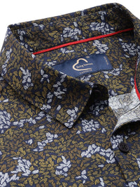 Being Human Pure Cotton Slim Fit Floral Opaque Printed Casual Shirt