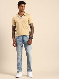 Being Human Men Straight Fit Light Fade Stretchable Jeans