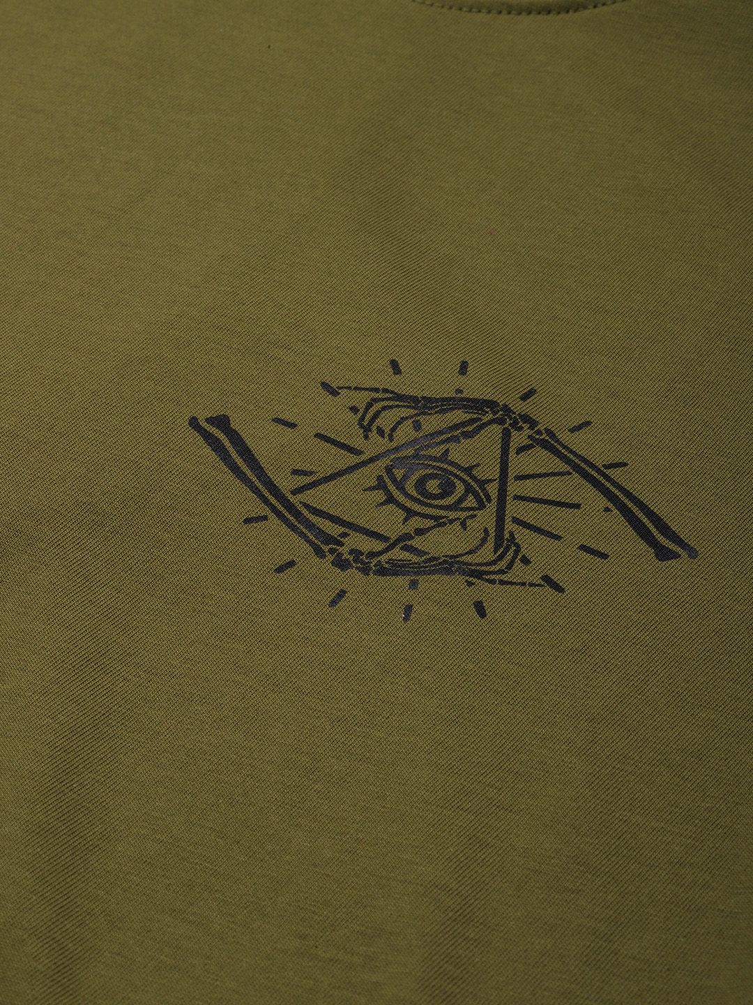 DILLINGER Embroidered Oversize Pure Cotton Longline T-shirt