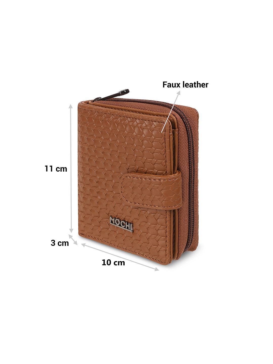 Mochi Women Textured Two Fold Wallet