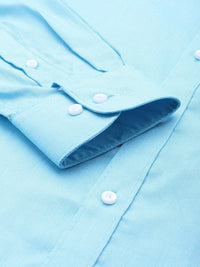 Raymond Self Design Slim Fit Pure Cotton Formal Shirt