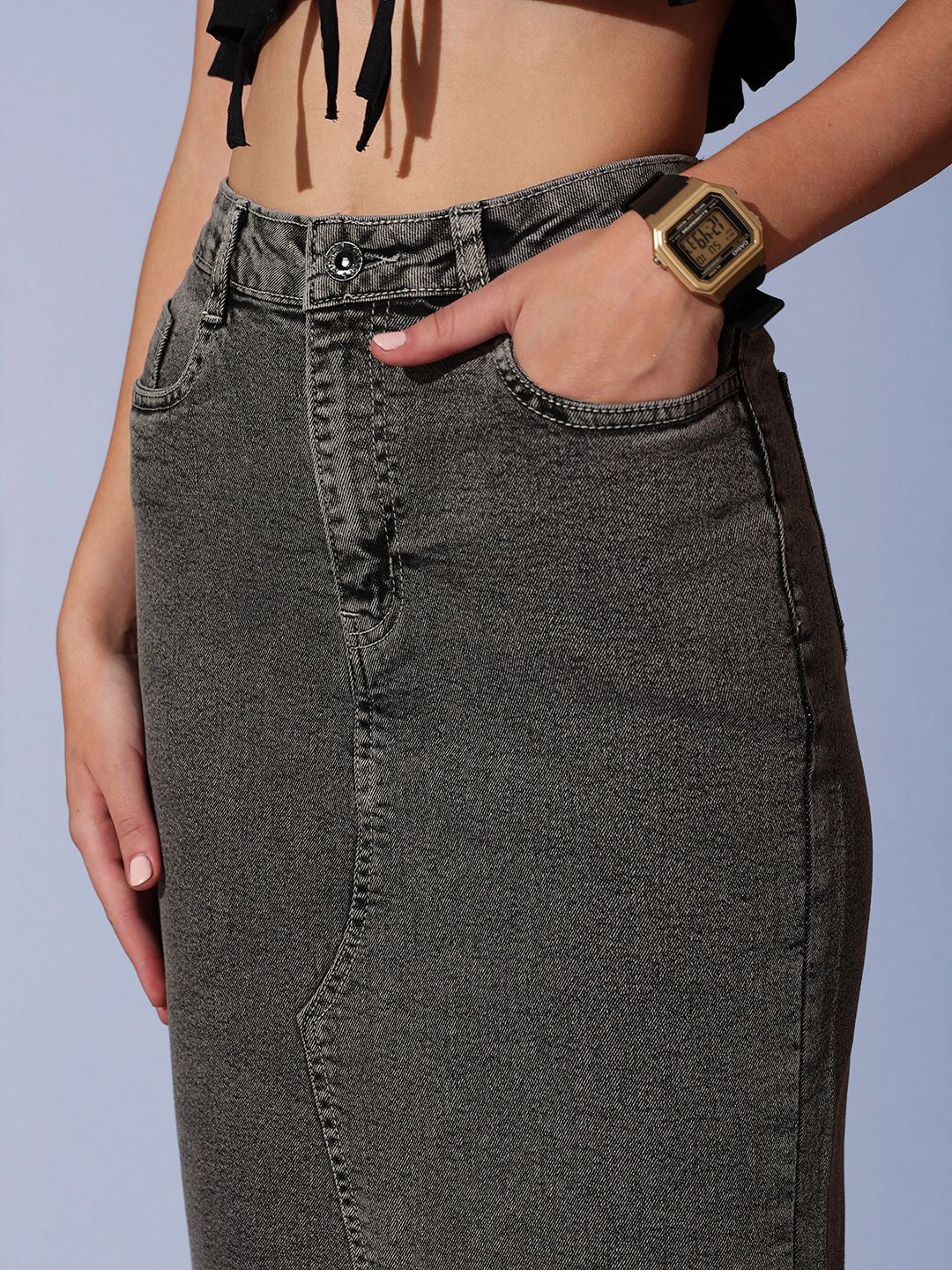 STREET 9 Pencil Maxi Skirts