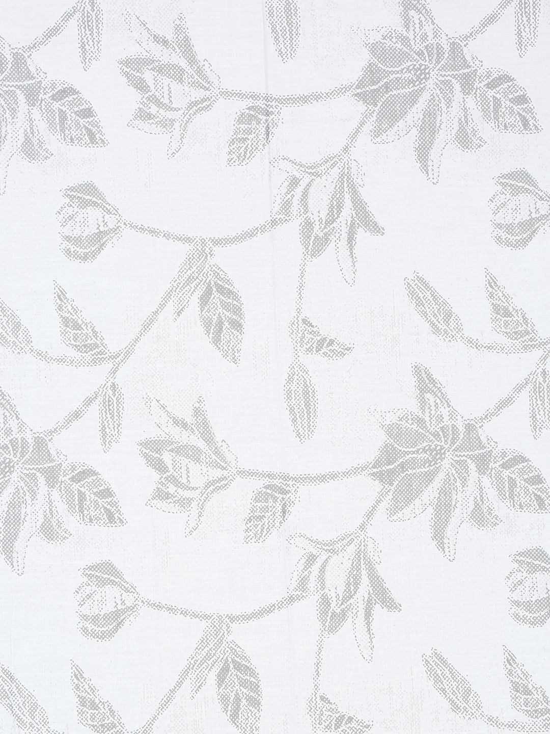 Myntra Elegant Homes White Floral 400 TC Bedsheet with 2 Pillow Covers