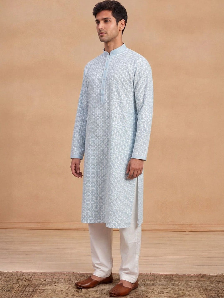 Rumah Chikankari Men Kurta