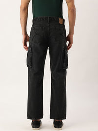 Bene Kleed Men Pure Cotton Relax Fit Denim Cargos